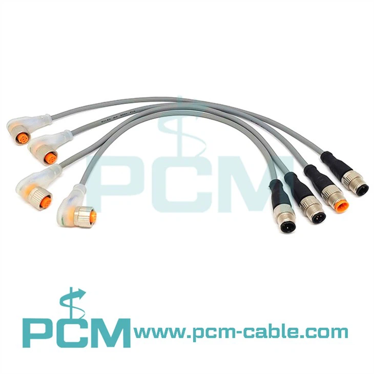 Sensor Cable M12 Right-angle With LED Indicator Sensor Cable M12 Right-angle With LED Indicator