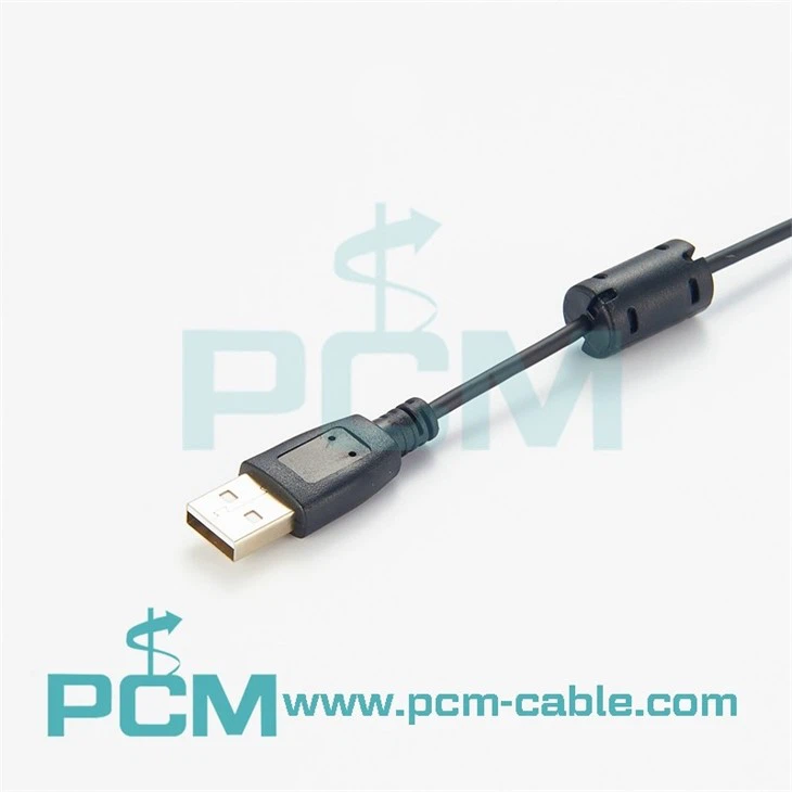 USB to 3.5mm Jack Call Center Headset Adapter Cable