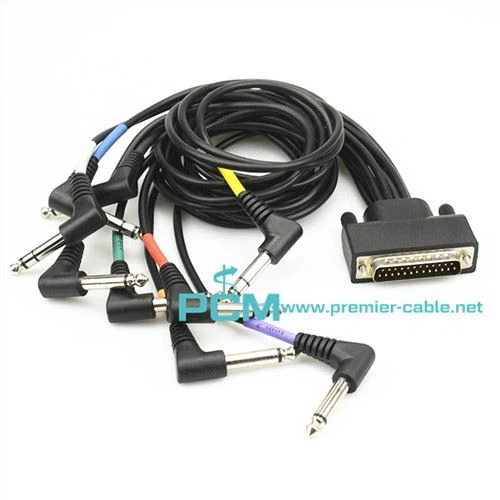 Električni bubnjevi PAD audio kabel TRS muški na DB25 muški konektor Odgovara Alesis DM6 USB Express