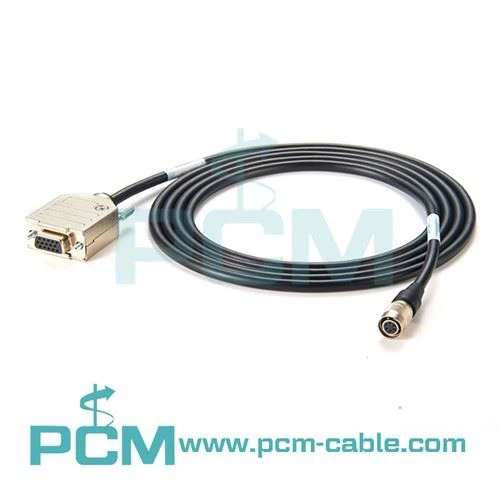 Sklop kabla za mašinski vid HR10A-7P-6S na HDB15 VGA kabl