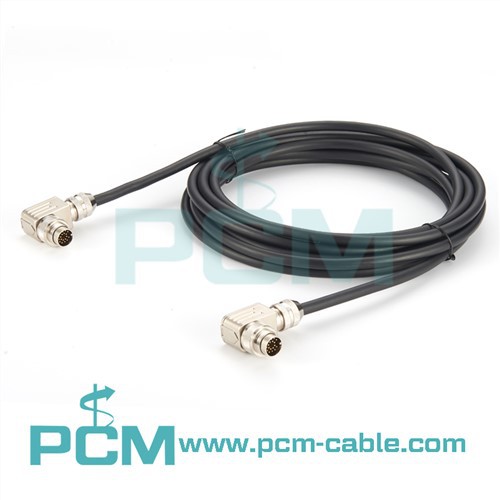 M16 muški kutni konektor