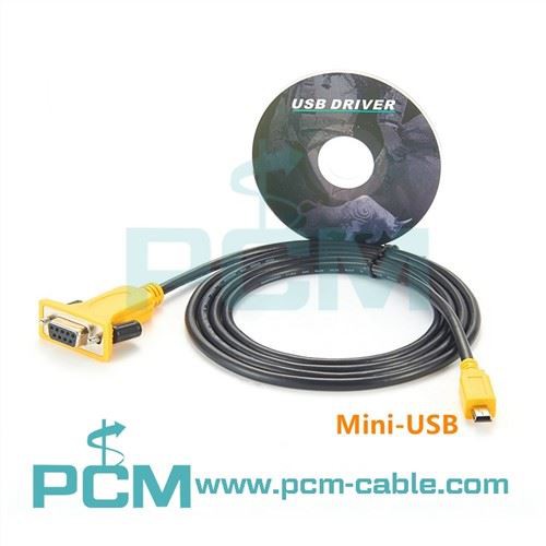 Mini USB na DB9 serijski kabel