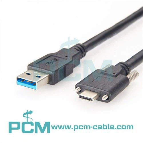 USB3.2 Gen2 do TypeC kabel sa zavrtnjem, 10Gbps