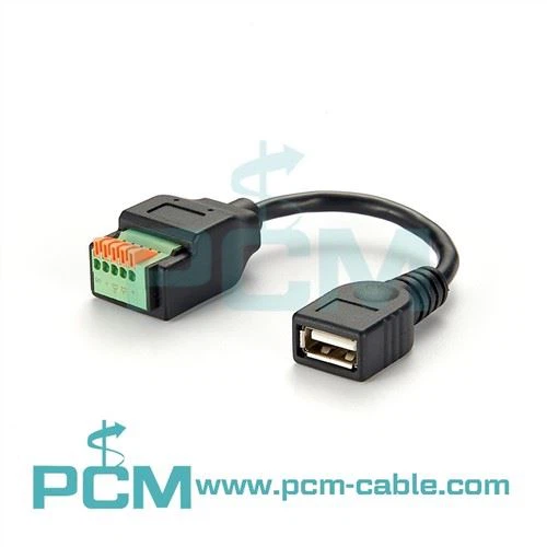 Kabel terminalnog bloka tipa USB na oprugu