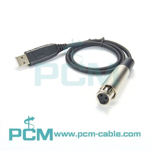 XLR USB audio interfejs kabel