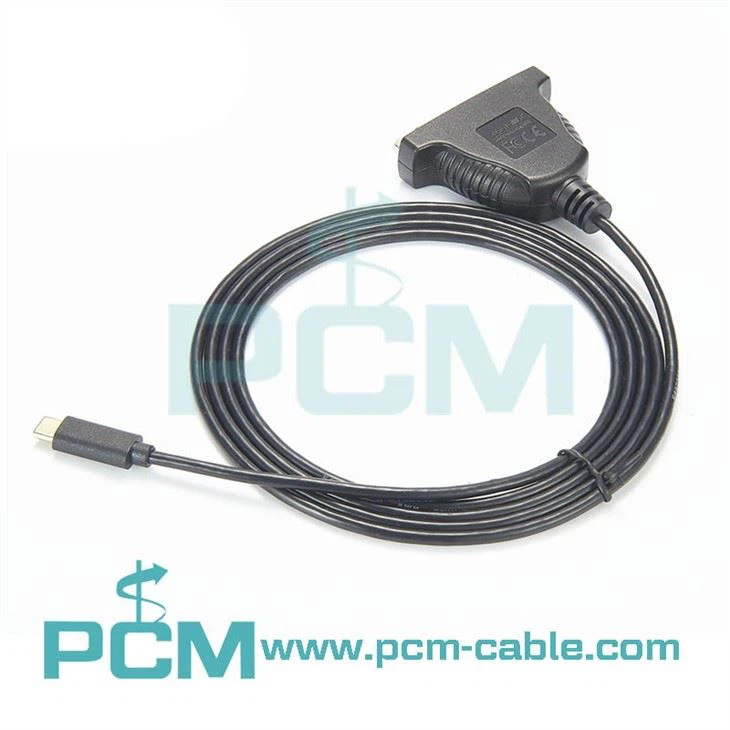 USB-C To DB25 Parallel Adapter
