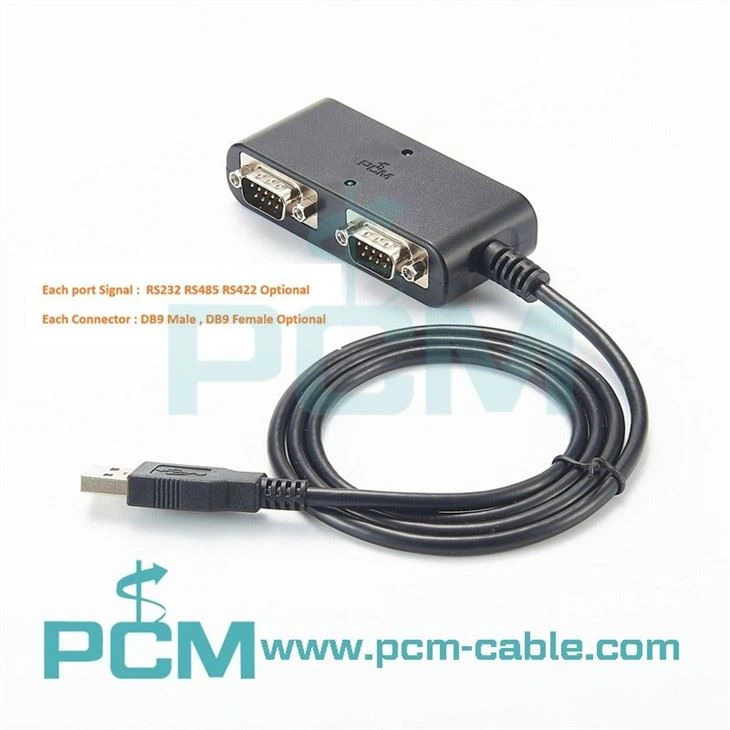 USB To RS-232 Converter 2 Port