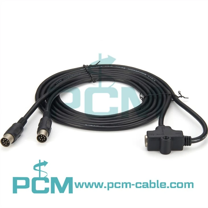 Hand in Hand Conference 8-core Aviation T-type Extension Cable