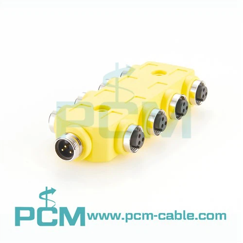 Mini-Change Side Mount 3 Pole 8 Port Pass Thru Box