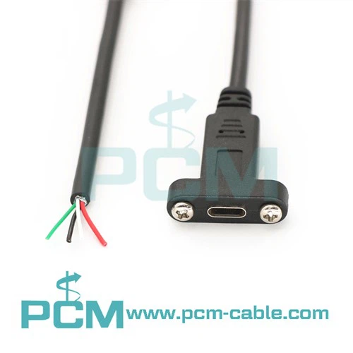 Kabel za montiranje na panel USB C na Micro B muški