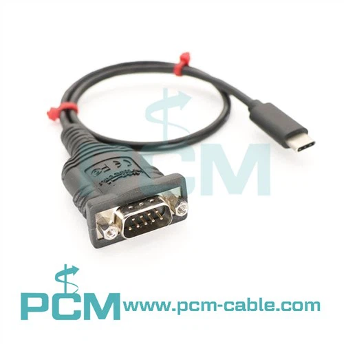 USB C na RS232 serijski DB9 adapterski kabel sa šesterokutnim maticama i PL2303 čipom