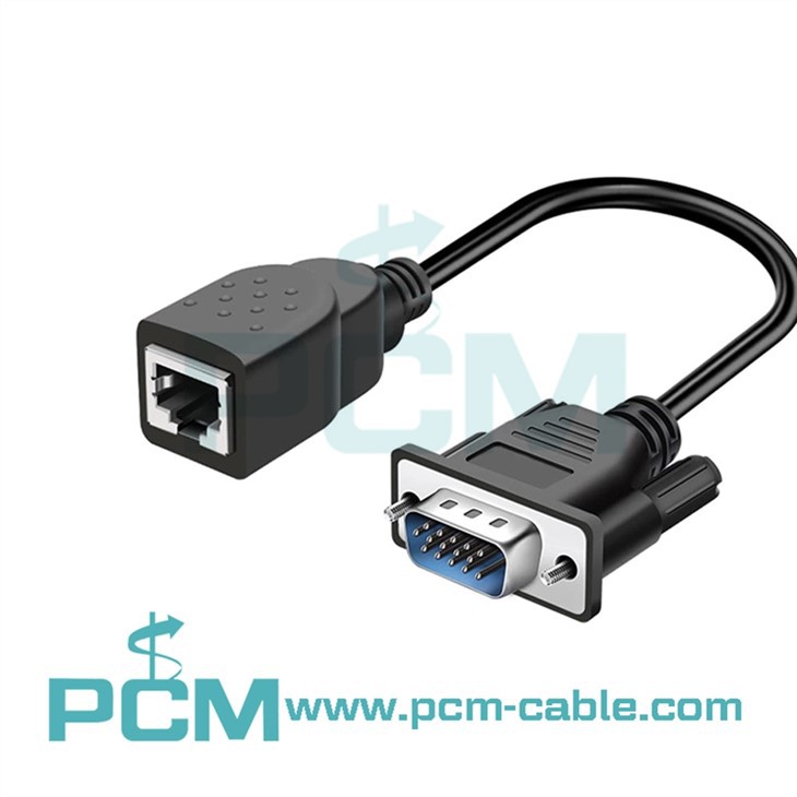 VGA na RJ45 konverter adapter konektor
