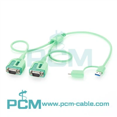 2-portni USB na serijski adapterski kabel