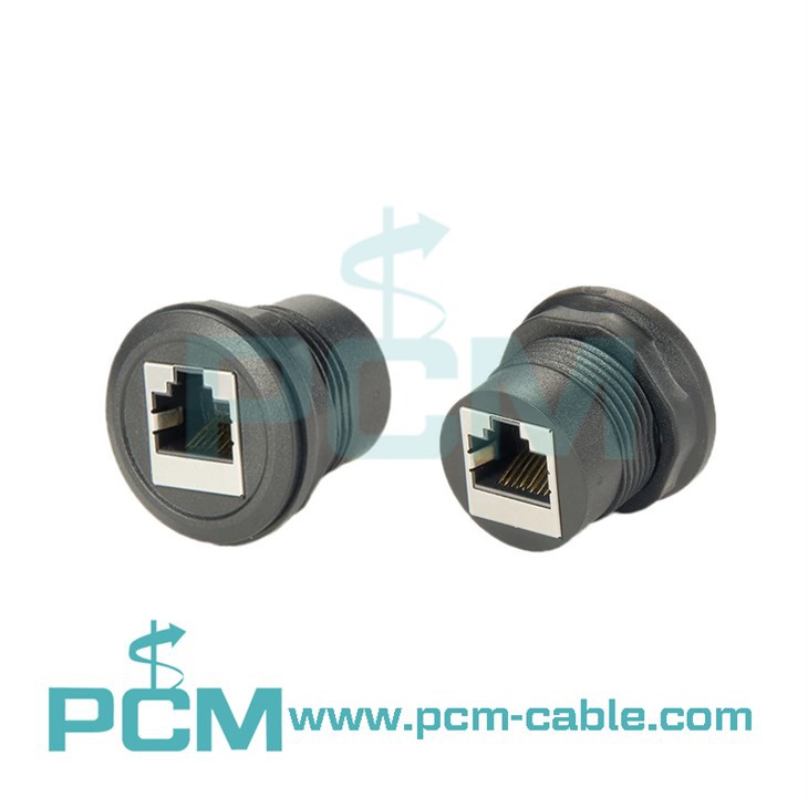 RJ-45 Ethernet okrugli adapter za montiranje na ploču