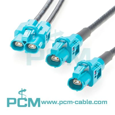 Automobilski Ethernet kabel H-MTD dual port do dvostrukog porta