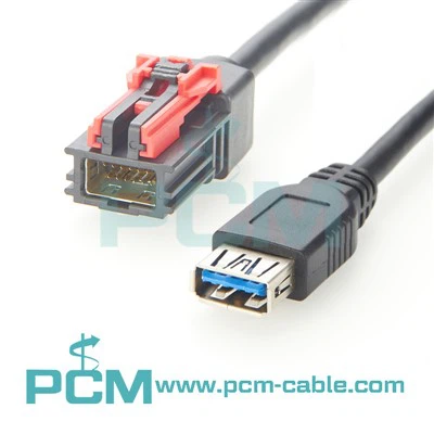 Automobili Hsautolink 12 PIN konektor do USB 3. 0 Kabelska sklop