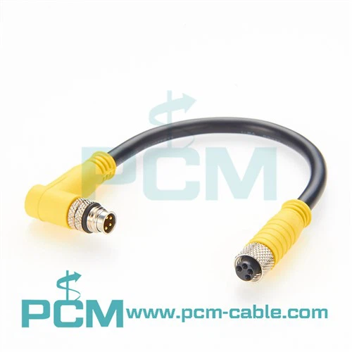 M8 Produžni kabel sa konektorom pod pravim uglom