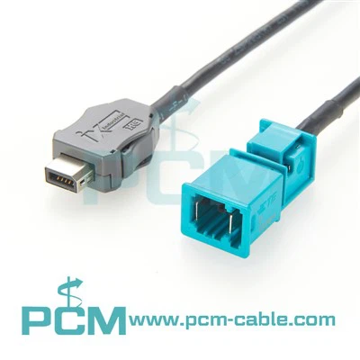 Matenet muško za IX industrijski utikač Automobilski Ethernet kabel