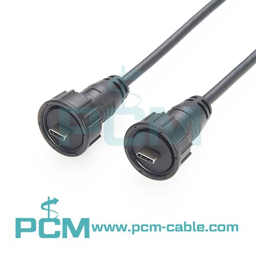 USB C IP67 vodootporni kabel muški-muški