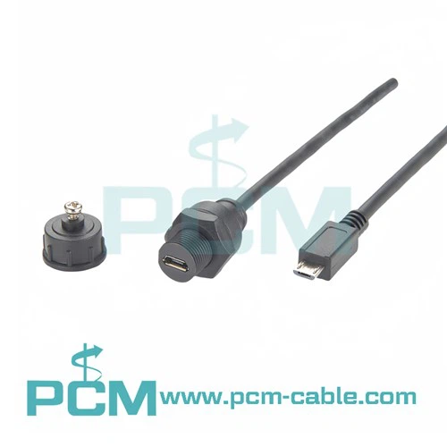Vodootporni USB kabel Micro USB ženski na Micro USB muški produžetak